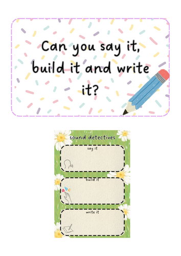 Phonics - Word detectives
