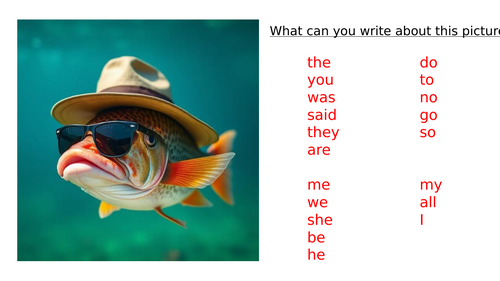 Early morning slide - What can you write about this picture?