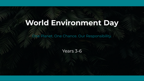 World Environment Day Assembly — KS2 | Script + PowerPoint