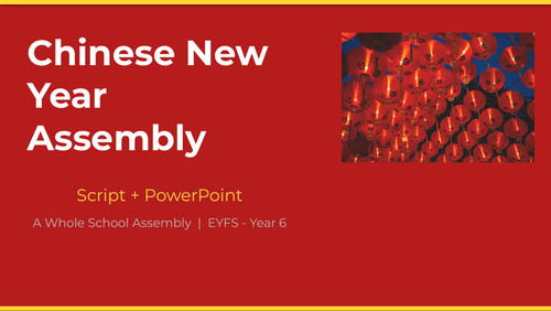 Chinese New Year Assembly — Whole School | Script + PowerPoint