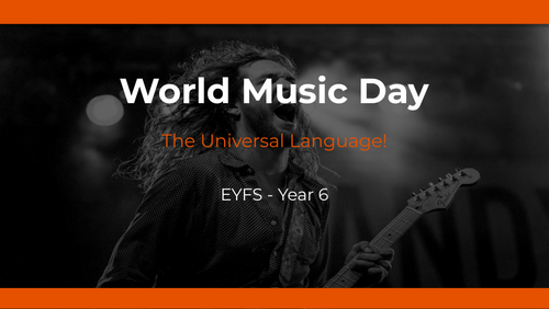 World Music Day Assembly — Whole School | Script + PowerPoint