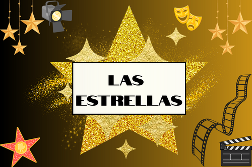 Spanish classroom banner - Las Estrellas (Star students)
