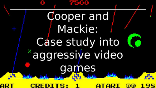 Cooper and Mackie case study lesson