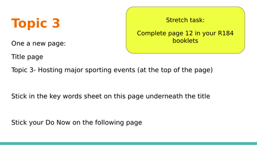 Sports Studies R184 Topic 3-Lesson Slides