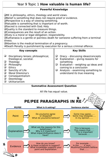 RE Y9 Scheme How valuable is human life?