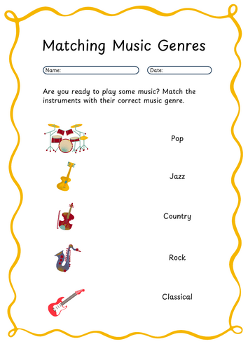 Matching Music Genres