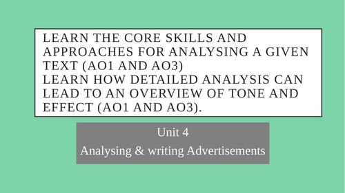 9093 AS English Language Revision: Advertisements, Brochures & Leaflets | Full Lesson & Exam Prep
