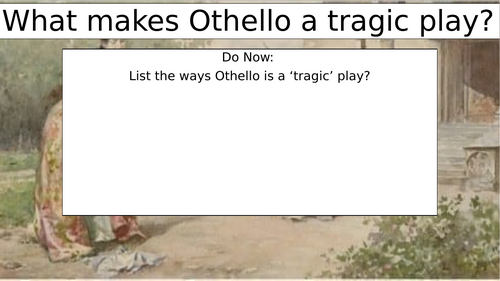 Othello- Lit B- Revision Scheme