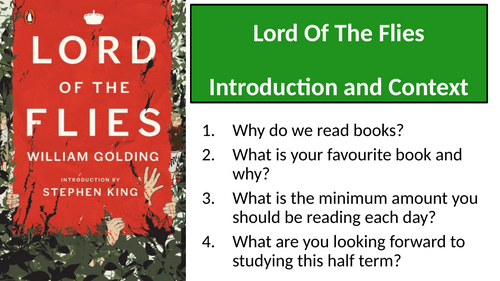 Lord Of The Flies - Introduction