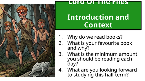 Lord Of The Flies - Introduction