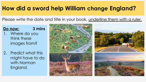 How Did William Use the ‘Sword’ to Control England? KS3/GCSE Norman Conquest Lesson | Castles & Harr