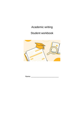 Academic Writing Skills Lesson Bundle | PPT + Workbook | FE & Secondary | Study Skills