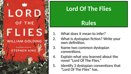 Lord Of The Flies - Rules