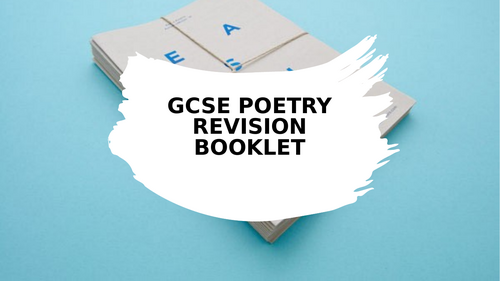 POWER AND CONFLICT POEMS - LAST MINUTE REVISION - ALL POEMS