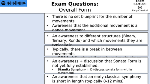 Eduqas A Level Music Q14 Essay Criterias