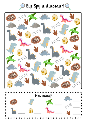 Eye Spy a Dinosaur