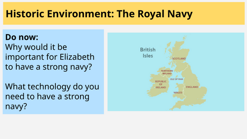 Spanish Armada 3 / AQA Elizabethan England / Historic Environment / Site Study