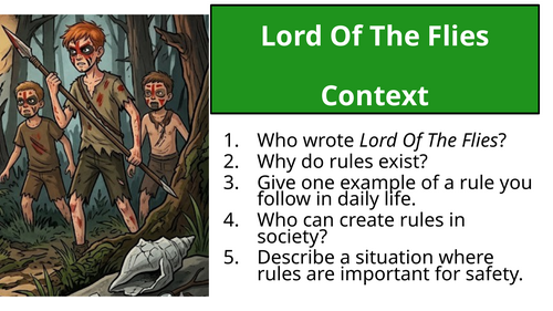 Lord Of The Flies - Context
