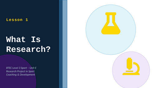 Unit E Research Project BTEC 2019.