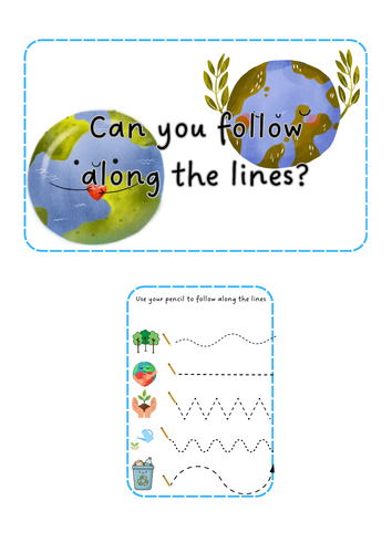 Earth Day - pencil control