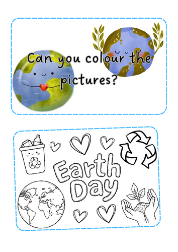 Earth day - colouring