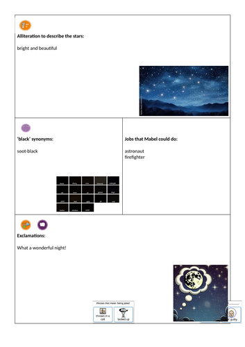 The Write Stuff: Stardust Y2 Narrative Writing Unit Vocabulary Vaults Only