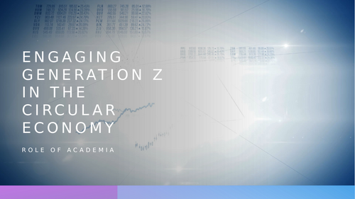 Gen Z - Circular Economy