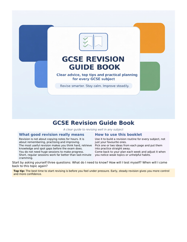 GCSE Revision Guide