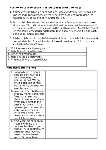 90 word essay practice