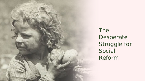 Social Reform during the Industrial Revolution Slideshow Presentation