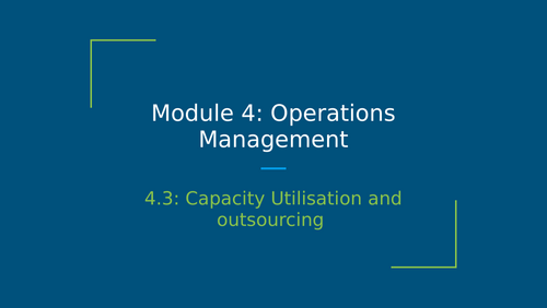 AS Business 9609 Section 4