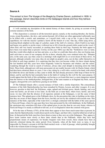 AQA GCSE English Language Paper 2 Practice Paper Q1-5 - Human Relationships with Animals
