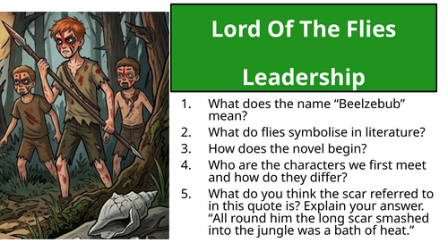 Lord Of The Flies - Chapter 1 Leadership