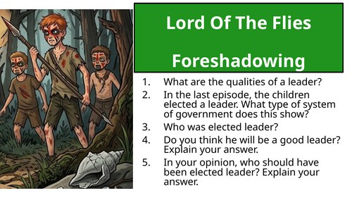Lord Of The Flies - Chapter 1 Foreshadowing