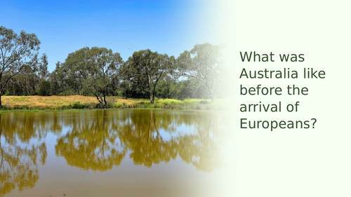 Australia Before European Colonisation Slideshow Presentation