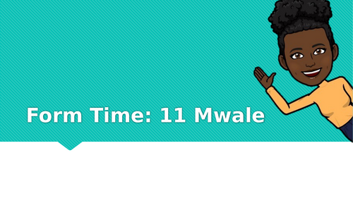 Form/Tutor Time Powerpoint Template