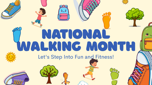 National Walking Month Assembly PowerPoint | Primary KS1 KS2 | Whole School Assembly