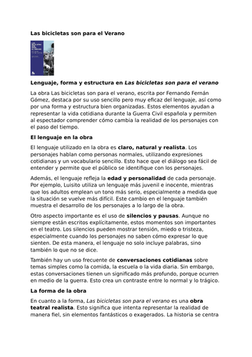 Las bicicletas son para el Verano – Fernando Fernán Gómez – Play structure