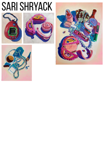 OBJECTS THAT REPRESENT ME - Art GCSE project