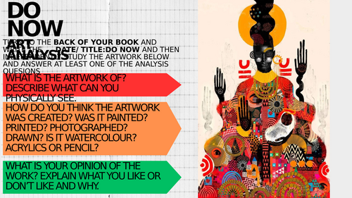 KS3 ART AROUND THE WORLD - 12 week project