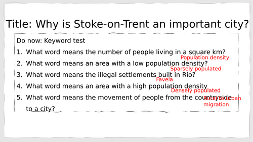 Introduction to Stoke on Trent