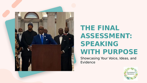 Speaking and Listening Assessments