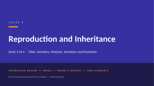 IGCSE Biology: Genetics & Inheritance