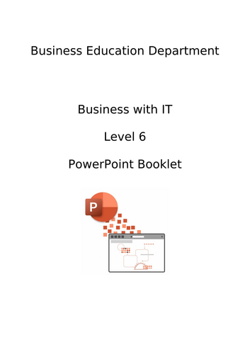 Advanced PowerPoint Project – Master Slides, Timed Transitions & Presentation Skills - NO PREP