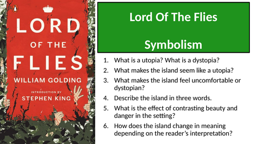 Lord Of The Flies - Chapter 2 Symbolism