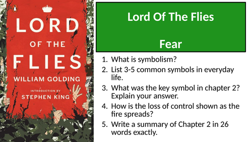 Lord Of The Flies - Chapter 2 Fear