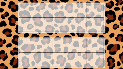 Leopard safari 5,10,20 frames