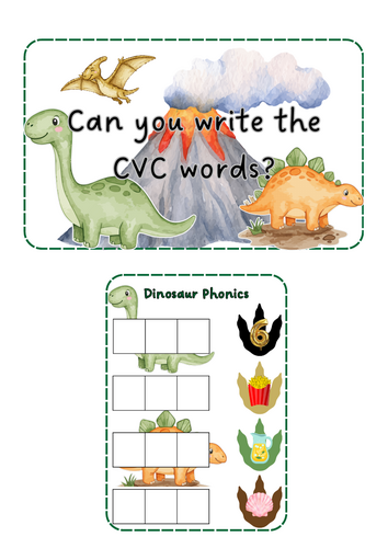 Dinosaurs - Phonics