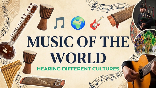 Music of the World Assembly: Hearing Different Cultures (KS1 / Lower KS2)