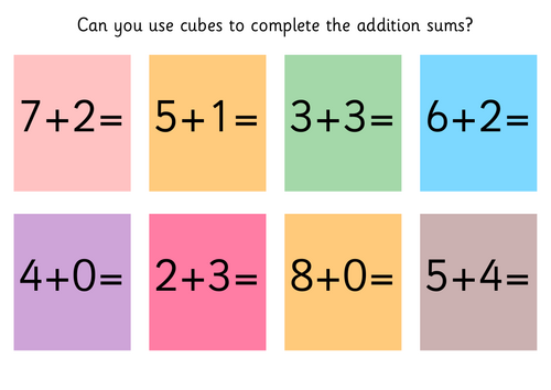 Addition Stack Cubes